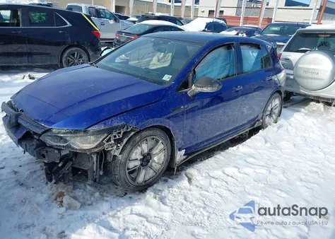 2024 Volkswagen Golf R 2.0T из США, поврежденный, VIN WVWEB7CD4RW228147